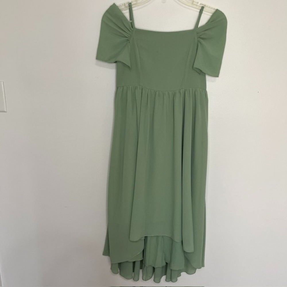 Girls Formal Dress Wedding Event Elegant Junior Bridesmaid